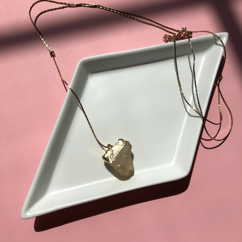 Crystal Lariat Necklace